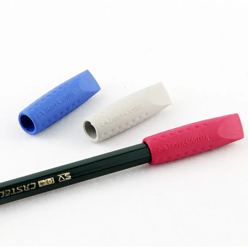Лучший карандаш Кепки Ластик резиновый ластик для карандаша Кепки borrachas escolar 3 компл./лот
