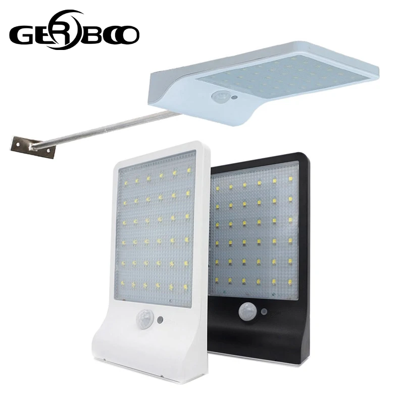 

Newest 450LM 36 LED Solar Power Street Light PIR Motion Sensor Lamps Garden Security Lamp Outdoor Street Waterproof Wall Lights
