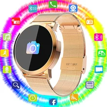 QUNIWO Q8 Smart Watch OLED Color Screen Smart Electronics Smartwatch Fashion Fitness Tracker Heart Rate Bluetooth Men Man Women