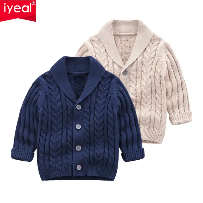 Toddler Kids Baby Boy Girl Jacket Coat Long Sleeve Stripe Button Cardigan Kids Outwear Spring Outfits