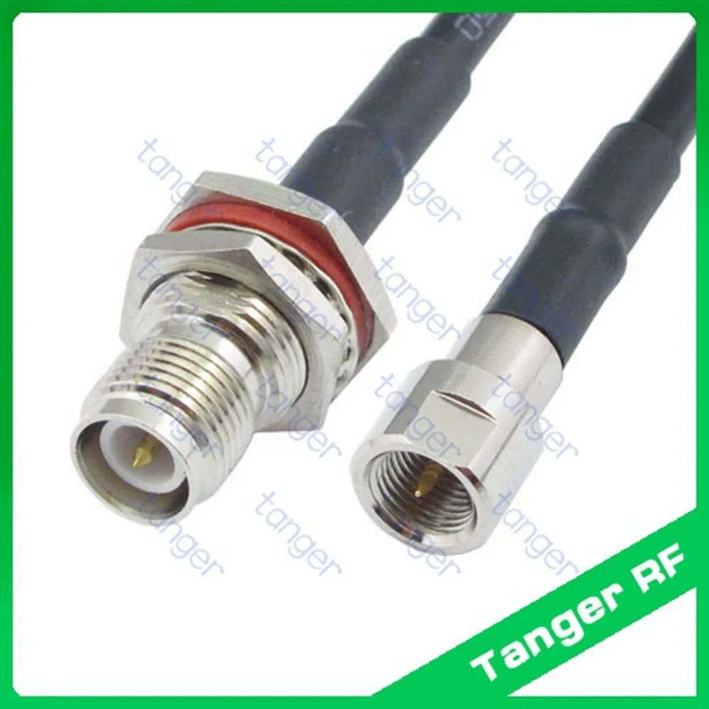 

Hot sale Tanger FME male plug to RP-TNC female connector straight RF RG58 Pigtail Jumper Coaxial Cable 3feet 100cm High Quality