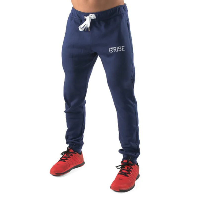 Новые спортивные брюки Для мужчин s Штаны брендовая одежда с хлопковые брюки Профессиональный Фитнес Jogger тренировочные Штаны Для мужчин