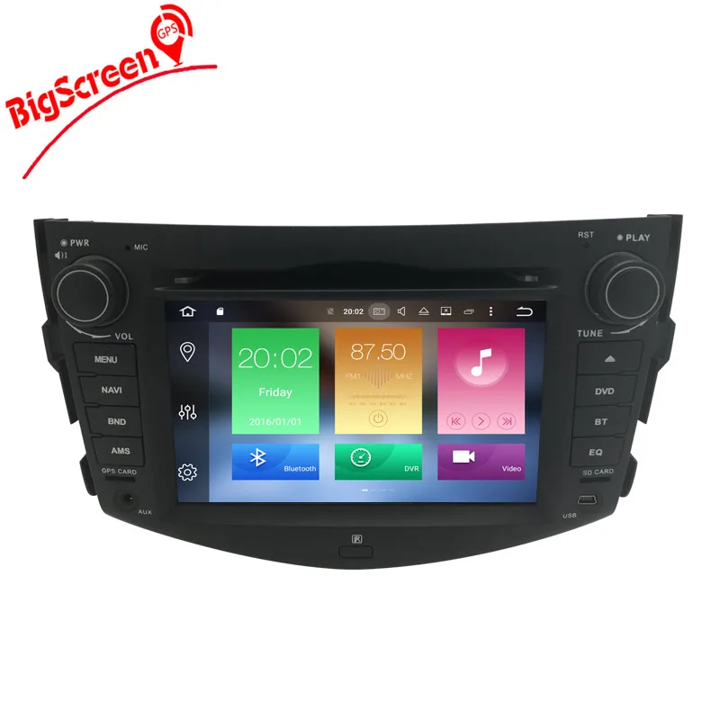 Автомобильный DVD плеер с восьмиядерным процессором Android 9 0 GPS навигацией для Toyota