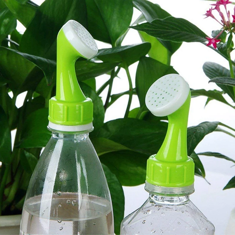 4 шт. портативный пластиковый полив растений оросительное сопло, 22 мм Бутылка полива носик переходник для патрона, подходит для 0,5