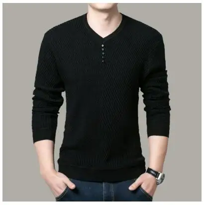 ZOEQO, мужской свитер, рубашка, Повседневные свитера, мужской однотонный вязаный модный свитер, пуловер, мужской вязаный свитер с длинным рукавом