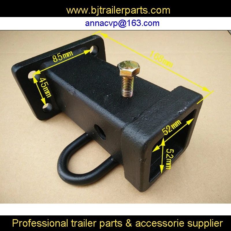 2'' hitch receiver tube, hitch adapter, hitch receiver bolt on TOW BAR