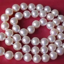 Женский 8-9 мм белый жемчуг акойя Ожерелье AKOYA набор слово mujer для женщин серебро-ювелирные изделия 925 серебро высококачественные ювелирные изделия природа