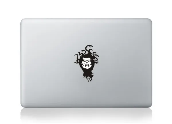 Виниловая переводная наклейка для ноутбука s для нового Macbook Air 13 Skin Pro retina 13 15 17 дюймов черный частичный чехол для ноутбука - Цвет: MB-black-Part A(35)