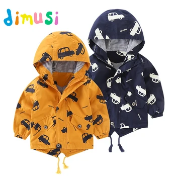

DIMUSI Spring Autumn Boys Bomber Jackets Fashion Children's Thin Jackets Clothing Baby Girls Casual Windbreaker Kids Hooded 6Y