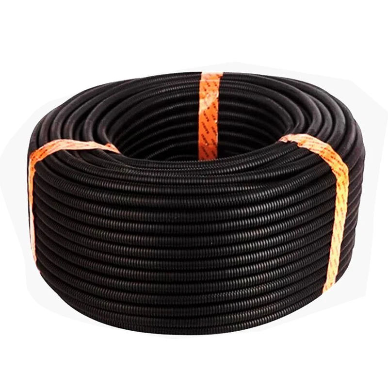 

50 Ft 3/8inch Split Wire Loom Conduit Polyethylene Tubing Black Color Sleeve Tube