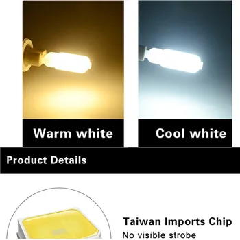

5W Dimmable G9 LED Lamp 450lm SMD 2835 Bulb LED Spotlight Warm White 110-130V Light Night light lamp