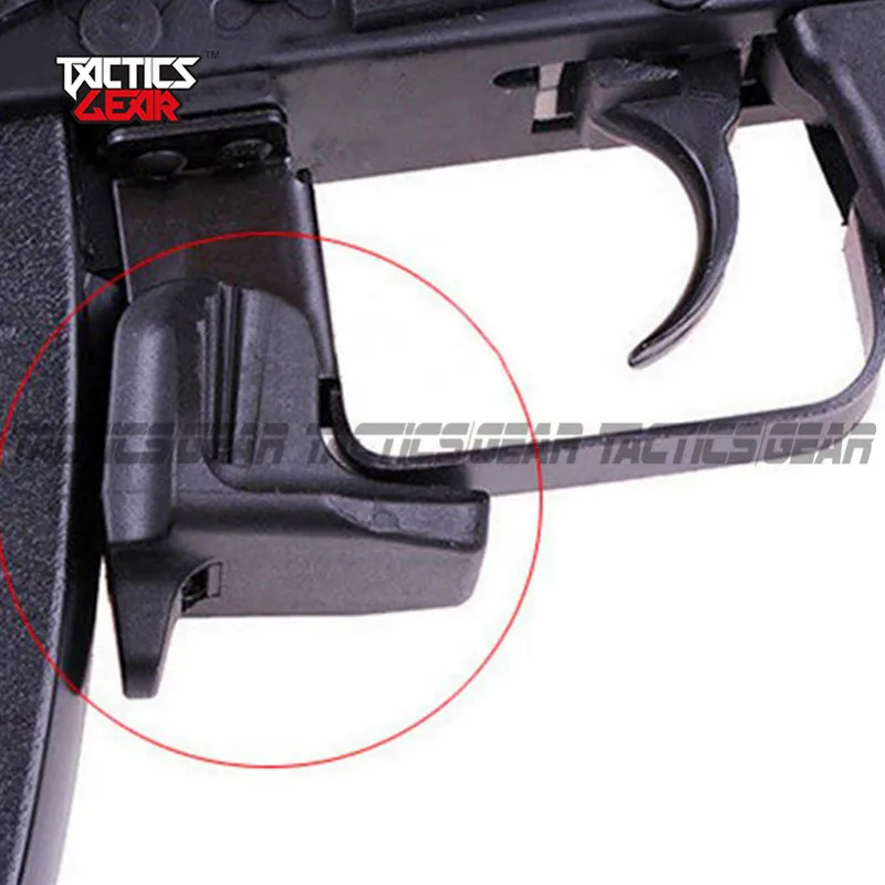 

AKMR FOR AK BLACK Softair tb490 Airsoft Polymer Magazine Release Extension