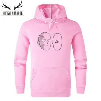 

2018 One Punch Man Hoodies Men Anime ONE Oppai Hoodie ONE PUNCH-MAN Fleece Hoody Harajuku Sweatshirt hombre Pullover W62