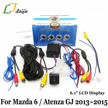 

Rear View Camera For Mazda 6 Mazda6 Sedan Atenza 2013~2015 With 6.1" LCD Display / HD CCD Night Vision Reverse Parking Camera