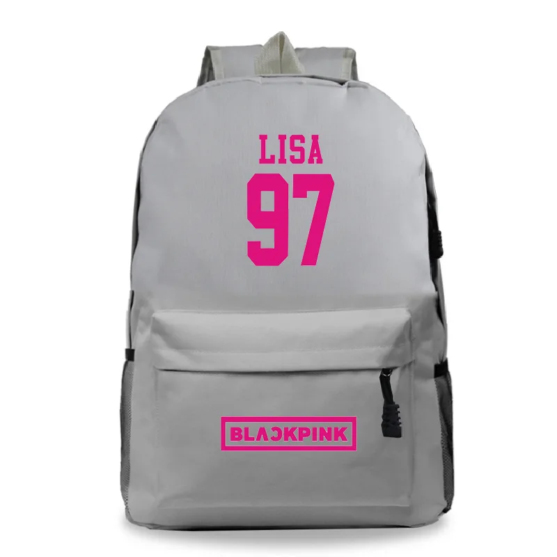 Многофункциональный рюкзак Kpop Blackpink Kill This Love для женщин и мужчин, рюкзак для ноутбука Jisoo/Jennie, школьные дорожные сумки Curel Fancl - Цвет: 4