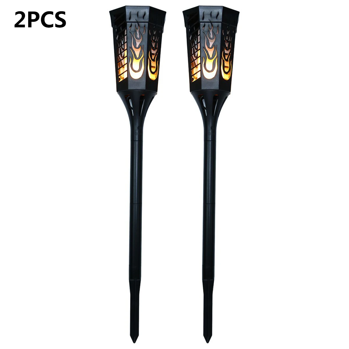 

2PCS 2018 Solar Torch Light 96 LED Flicker Lighting Dancing Flame Lamp Outdoor
