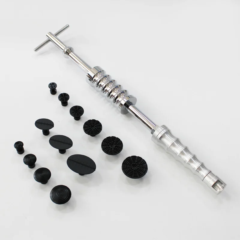 

PRO Slide Hammer Glue Puller 13 Puller Tabs Body PDR Paintless Dent Repair Tools PDR-324