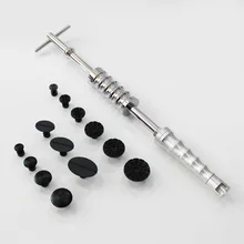 PRO Slide Hammer Glue Puller 13 Puller Tabs Body PDR Paintless Dent Repair Tools PDR-324 whdz pdr tools slide hammer with puller tabs dent removal repair tool paintless kits glue puller sets