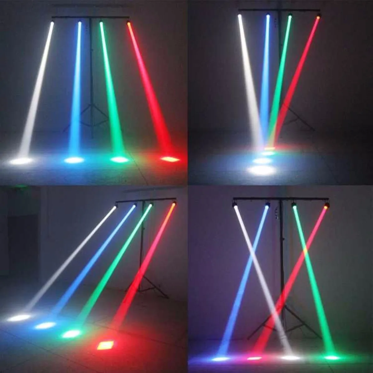 

DMX Disco Light 15W LED Laser Projector Sound Controll Lamp DJ Party Stage Light Effect RGBW Lumiere Christmas Decor Lamp