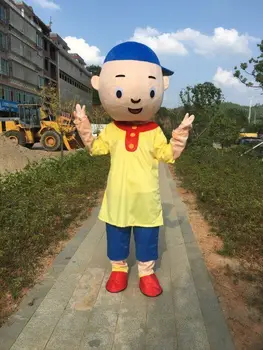 

High quality Adult size CAILLOU Cosplay Mascot costume Halloween Christmas Free shipping