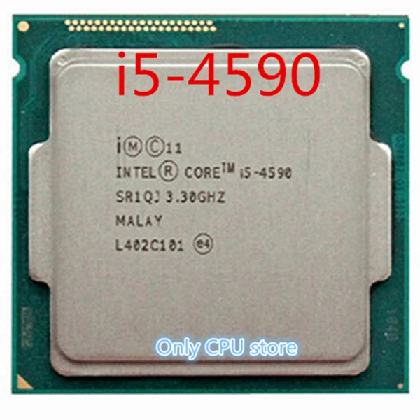 ryzen threadripper Intel Core I5 4590 Processor Quad-Core 3.3GHz L3 6M 84W Socket LGA 1150 Desktop CPU top cpu