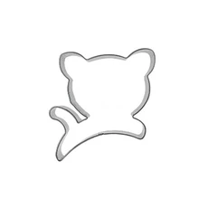 Подушка для декора "игривые кошки" инструменты для яиц для кухонные для Мусса печенье штамп Форма для вырубки инструменты из нержавеющей стали AliExpress продажи продукта декора