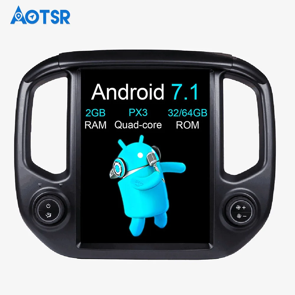 

Aotsr 12.1" IPS Android 7.1 Car No DVD Player GPS Navigation For GMC CANYOU and Chevrolet Colorado stereo unit multimedia WiFi