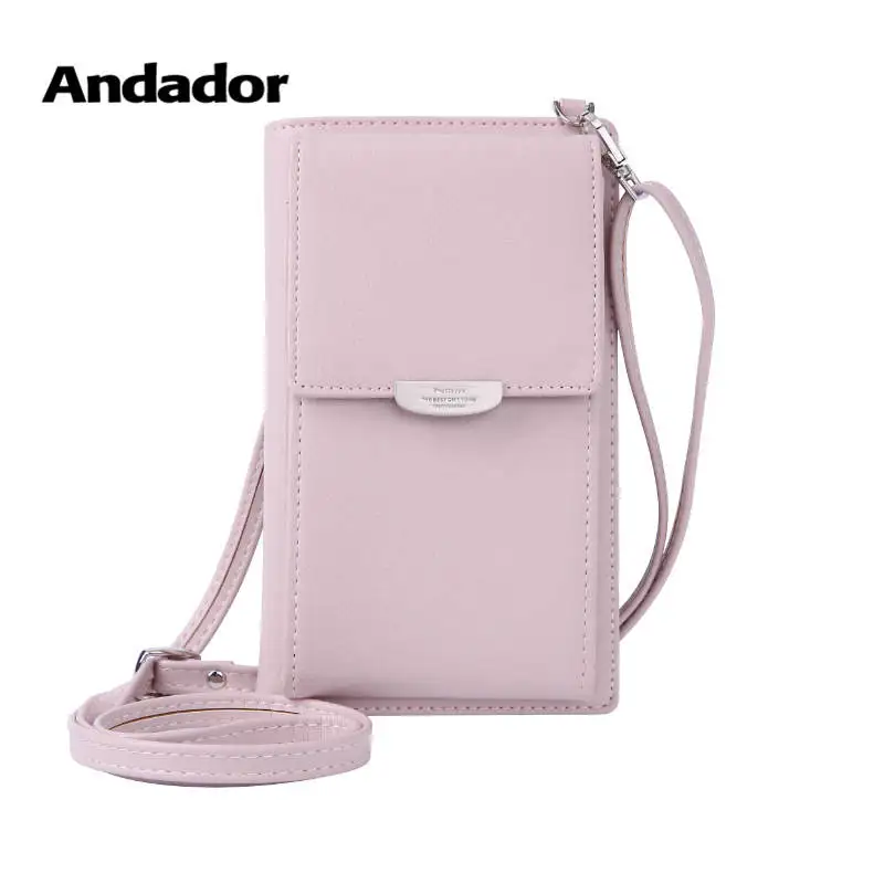 

fashion PU women shoulder bags Ladies purse long mobile phone bag printing multi-functional student wallet girls crossbody bag
