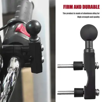 

Mount Motorcycle Brake Clutch Reservoir Base Aluminum Alloy Mobile Phone Bracket Single Ball Head Multifunctional Stand