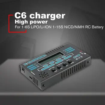 

G.T.Power C6 LCD Display RC Battery Intelligent Charger For 1-6S LiPO/Li-ION 1-15S NiCD/NiMH RC Battery