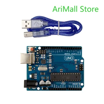 

3D printer main board Arduino UNO R3 development learning board to send USB cable