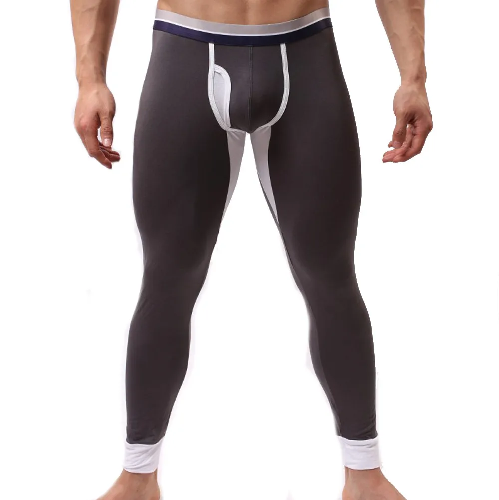 4 Colours Men Autumn Winter Thermal Underpants Male Warm Thermo Long Johns Boy Leggings Underwear Pants Trousers Pajamas Dec3
