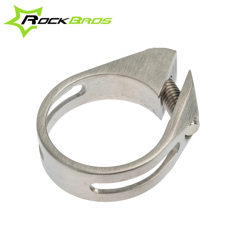 

Cycling Bicycle Bike Titanium GR5 Fully CNC Machined Seat Post Seatpost Clamp 31.8mm Ti Alloy Bolts Bike Parts 12g