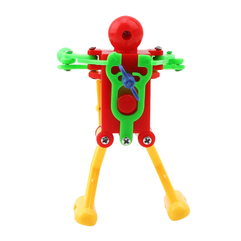 Classic Cute Cartoon Animal Wind Up Toys Children Kids Plastic Clockwork Spring Wind-Up Dancing Robot Toy Best Gifts