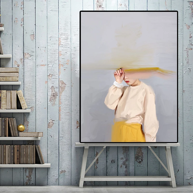 

Prints Painting Nordic Home Decor Abstract Portrait Pictures Wall Art Modular Canvas Poster Prints cuadros decoracion