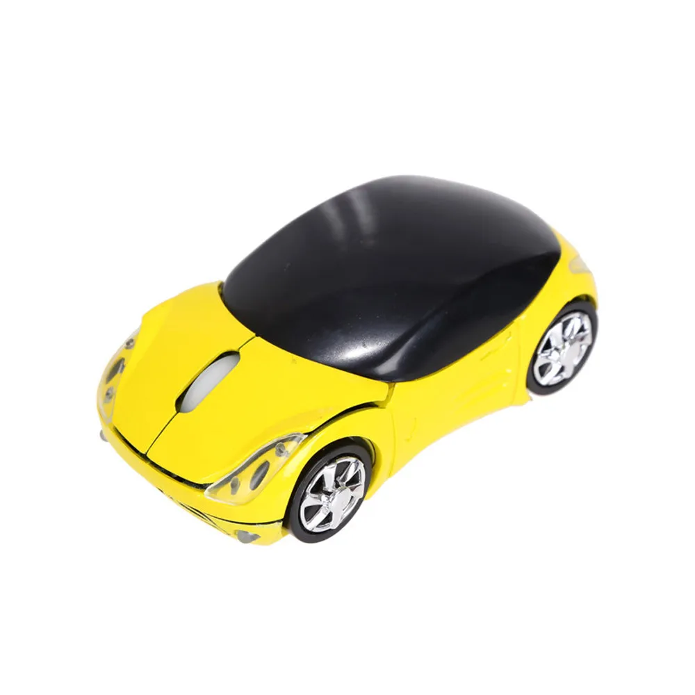 

VOBERRY Personality car shape stylish and unique wireless optical mouse for tablet computer USB game shocking with sense mouse