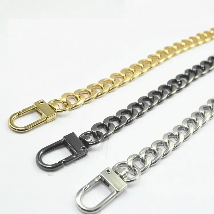 Free Shipping High Quality bag strap customized various sizes Bag handles and shoulder straps metal strap chain bag repair parts