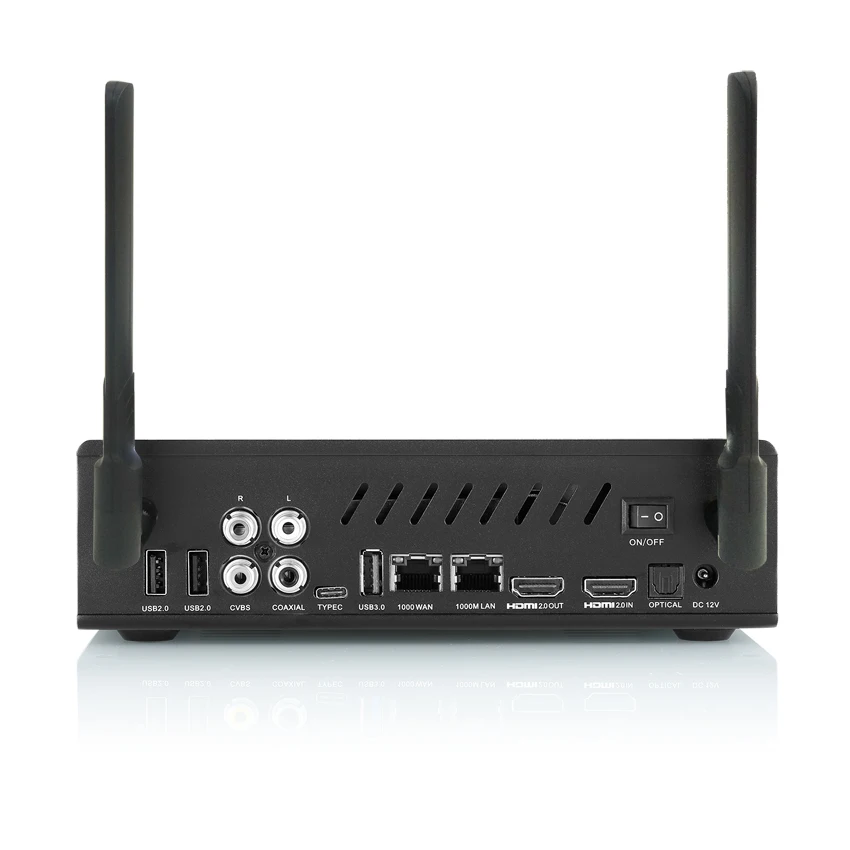 ТВ приставка EWEAT R9 Plus 2 Гб + 16 ГБ Android 6 0 OpenWRT(NAS) Realtek RTD1295 4G/ Wi Fi Bluetooth медиаплеер