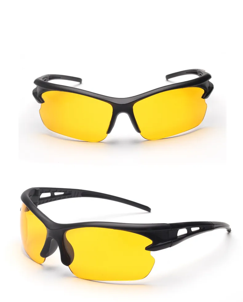 Drivers Night Anti Light Vision Goggles Night-vision Glasse Anti Night with Luminous Driving Glasses Protective Gears Sunglasses