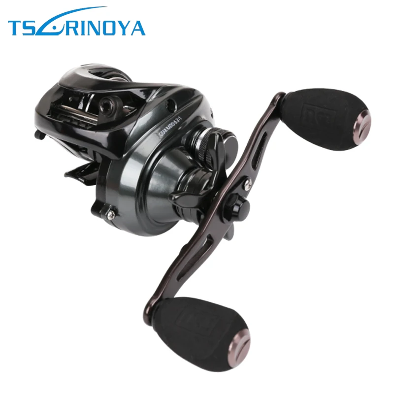 

Tsurinoya Brontosaurus 3000 High Speed Centrifugal Brake System Baitcasting Fishing Reel 10KG Max Drag 9+1 BBs 6.3:1 Sea reel