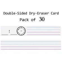 Сухая стираемая полоска для предложения просто напишите, а затем протрите идеально для Классного использования с кармашками белой печатной платы