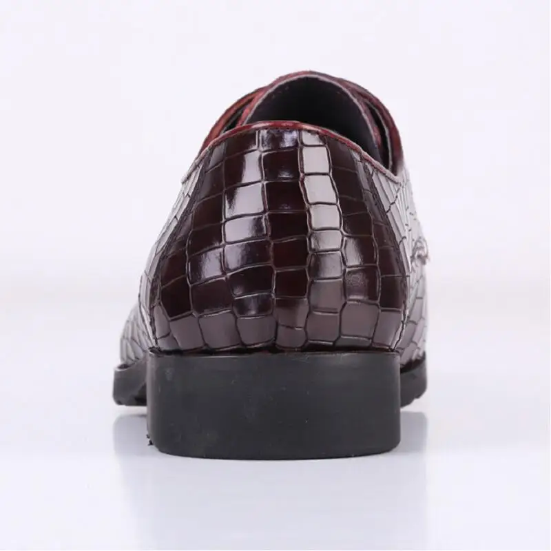 Negocios Oficina Pisos Lujo De Hombres Clásico En Punta Derby rojo Mycolen Zapatos Cómoda Negro Cuero Negro WEn7y1Tc
