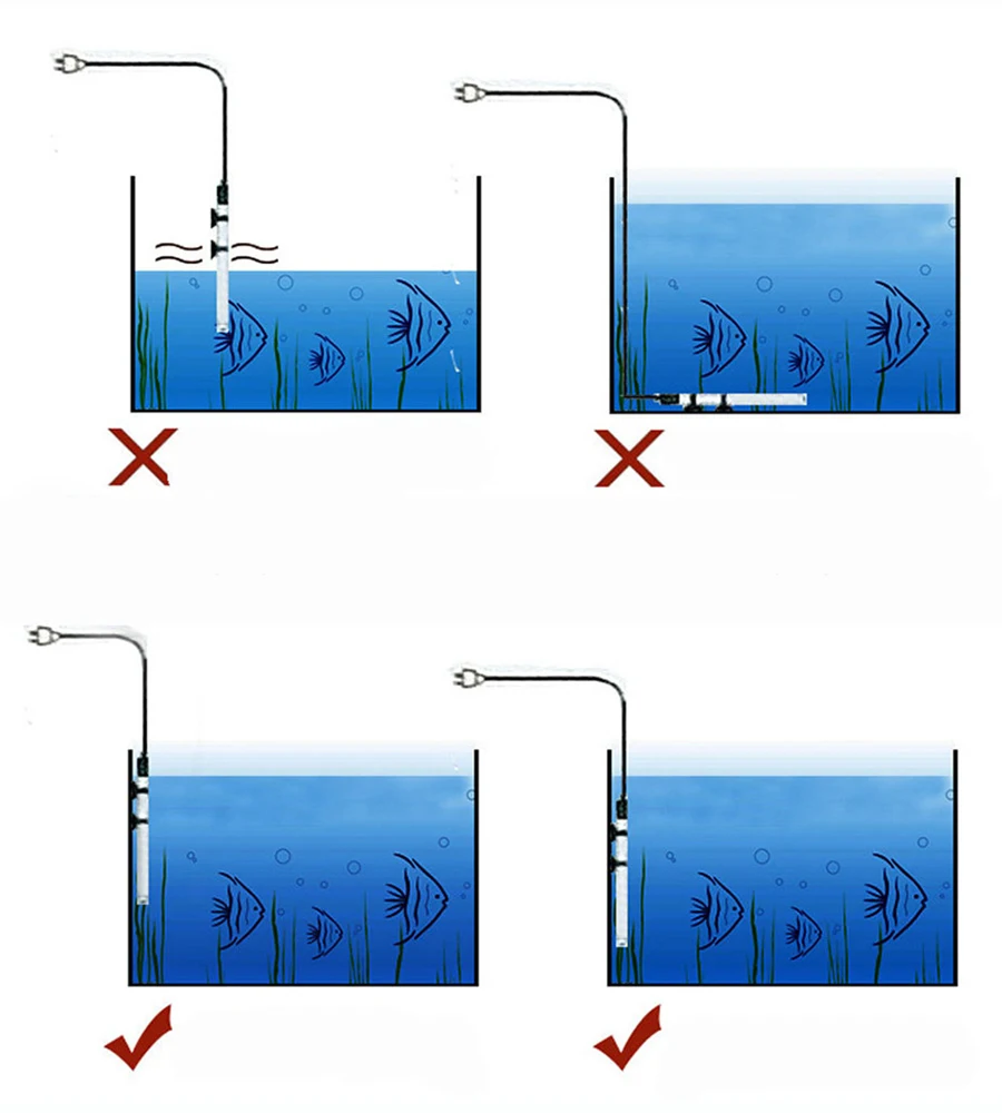 Аксессуары для аквариума, водонагреватель для аквариума, водоавтоматический нагревательный стержень с постоянной температурой, энергосберегающий нагреватель