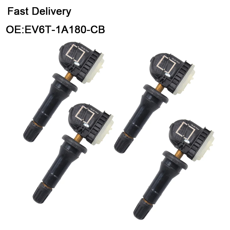 

4pcs Tire Pressure Sensors TPMS for Ford B-Max C-Max Mondeo Kuga Grand C-Max Focus Fiesta 433MHz EV6T-1A180-DB EV6T-1A150-CB