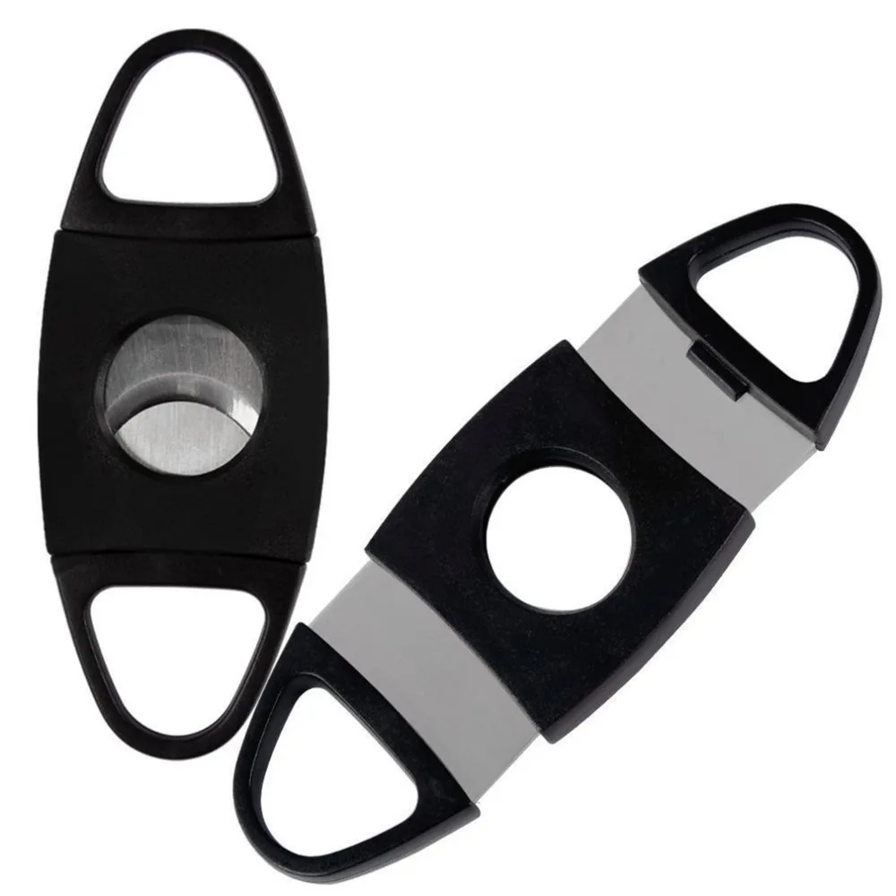Portable Stainless Steel Blade Pocket Cigar Cutter Scissors Shears with Plastic Handles Smoking Tool Accessories | Дом и сад