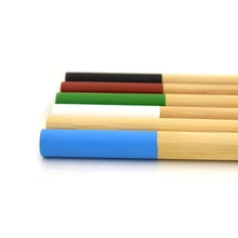 Горячая зубная щетка чистый бамбук натуральный зуб очиститель экологически чистый эко взрослый средний SJ66