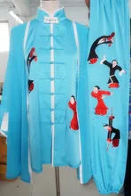 Customize Tai chi font b clothing b font Martial arts outfit taiji clothes kungfu uniform embroidery