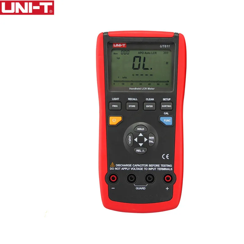 UNI T UT611 LCR измерители индуктивности емкости DIY Инструменты сопротивления фазы угла мультиметра