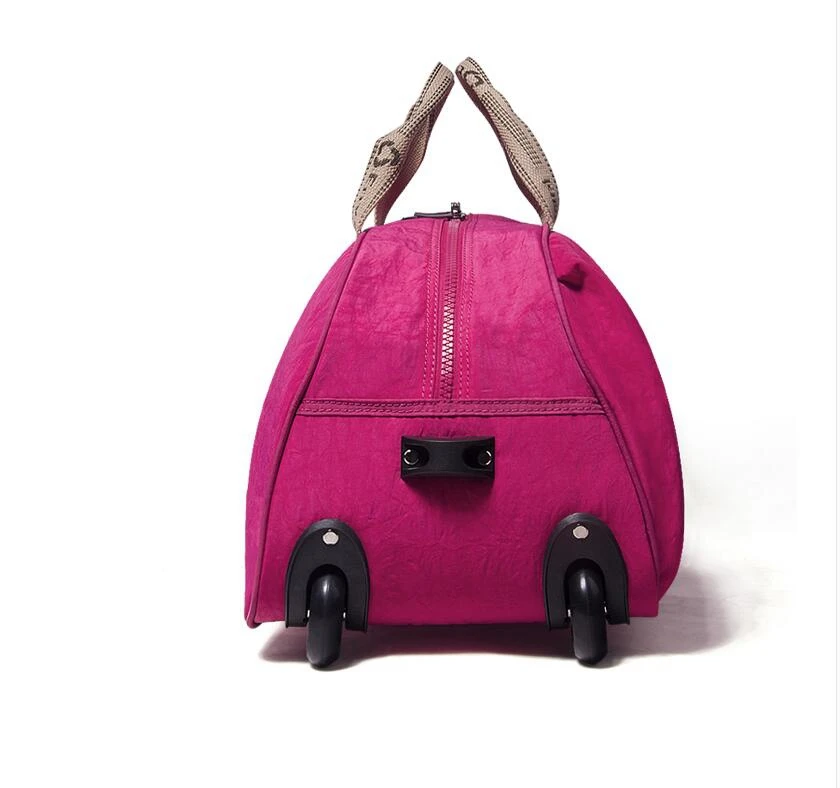 Дорожная сумка Тележка Кабина размер чашку багажные сумки Rolling сумка с колесами для женщин путешествовать вещевые колесный багаж сумка