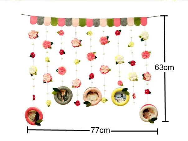 Cartoon cute curtain Fabric Felt kit Non-woven cloth Craft DIY Sewing set Felt Handwork Material DIY needlework supplies